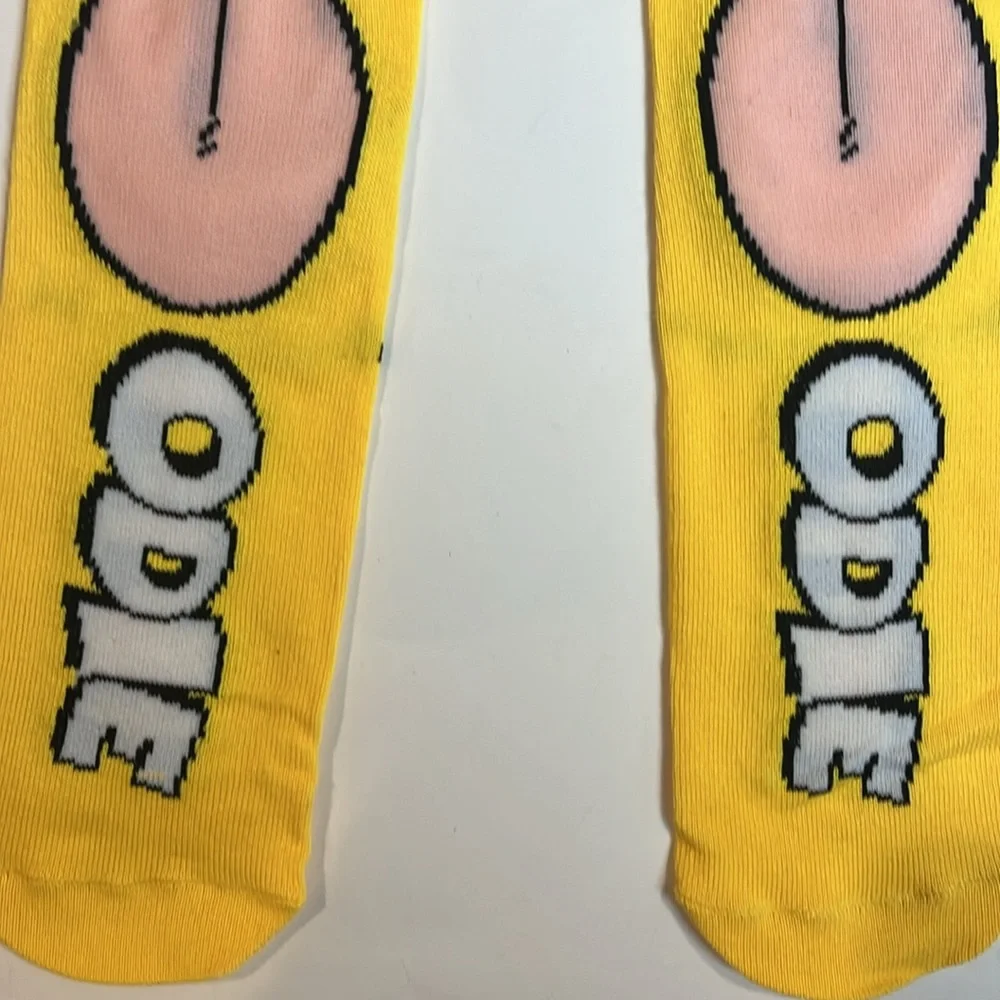 Garfield Character Odie The Dog Cotton Unisex Socks - Picture 3 of 8